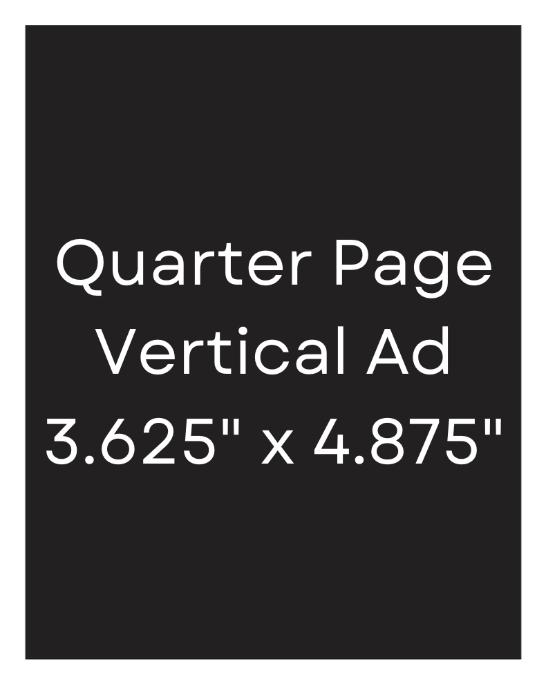 1/4 Page Ad in Show Program