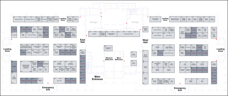 Exhibitor Map