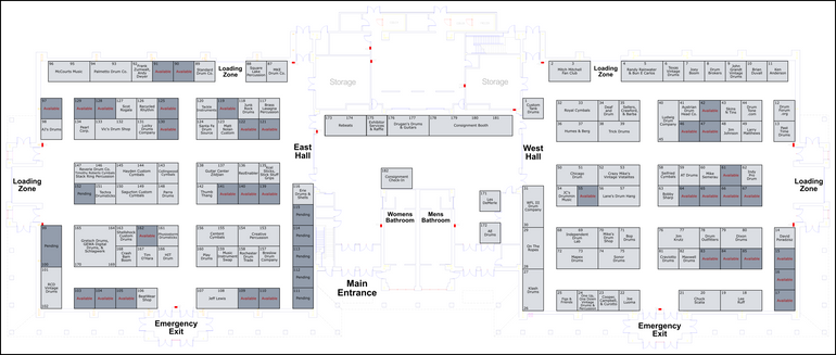 Exhibitor Map
