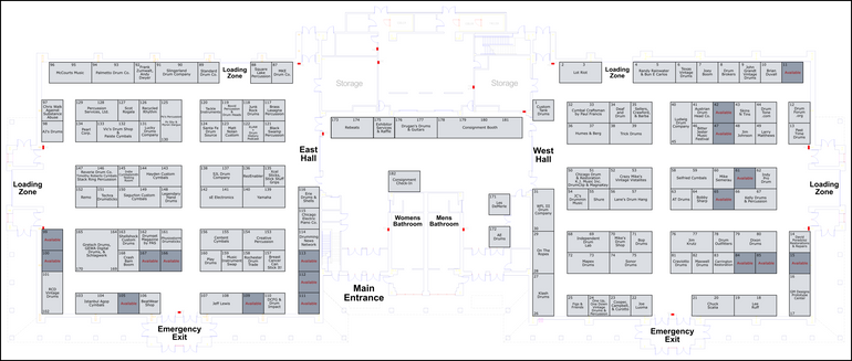 Exhibitor Map