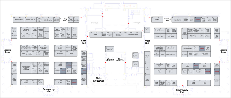 Exhibitor Map