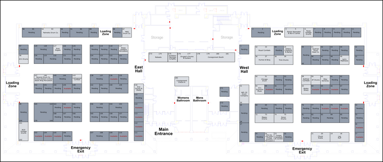 Exhibitor Map